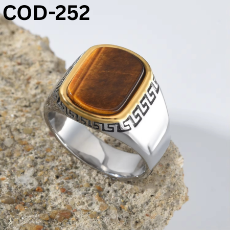 vip অরজিনাল টাইগার পাথর হাতের আংটি-COD-252